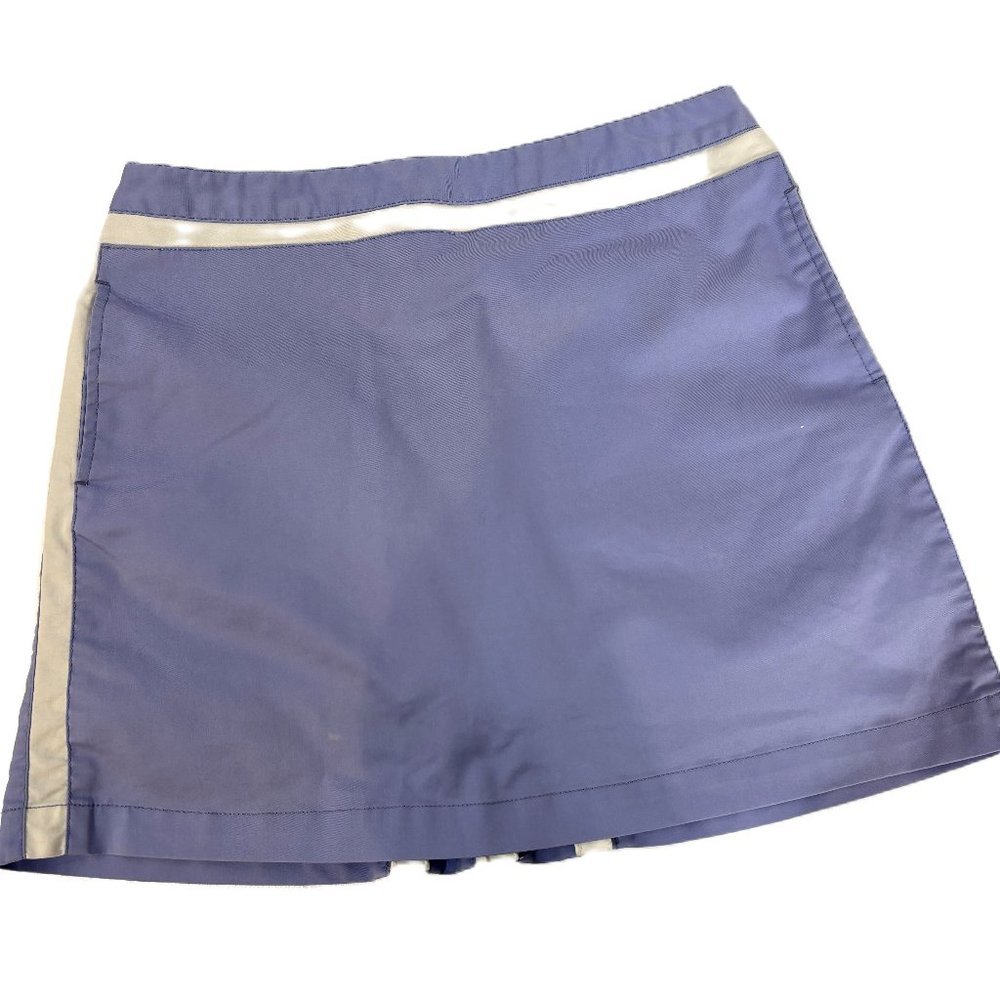 * Adidas Retro Lavender Cotton Poly Golf Skort Sz 6
